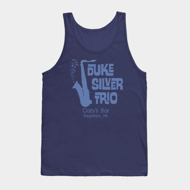 Parks And Recreation Duke Silver Trio Tank Top by Bigfinz